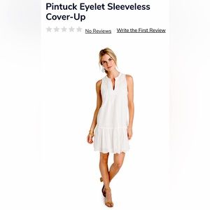 Vineyard Vines Pintuck Sleeveless Coverup